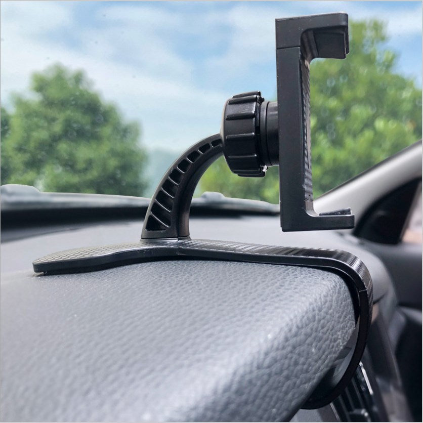 360° Dashboard Car Phone Holder – Universal Stretchable Clip Mount