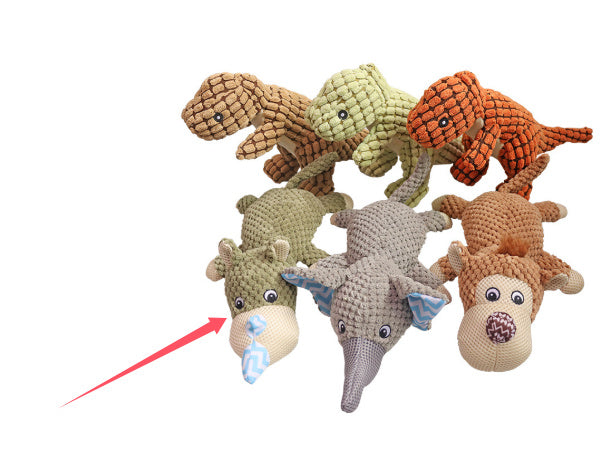 Dayan Plush Squeaky Dog Toy – Soft & Interactive Play for Small Dogs
