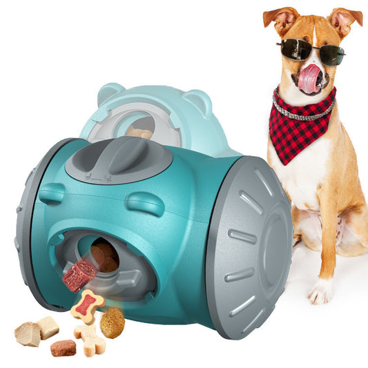 Intelligent Tumbler Feeder Toy – No-Battery Puzzle Feeder for Dogs & Cats – grooming kit
