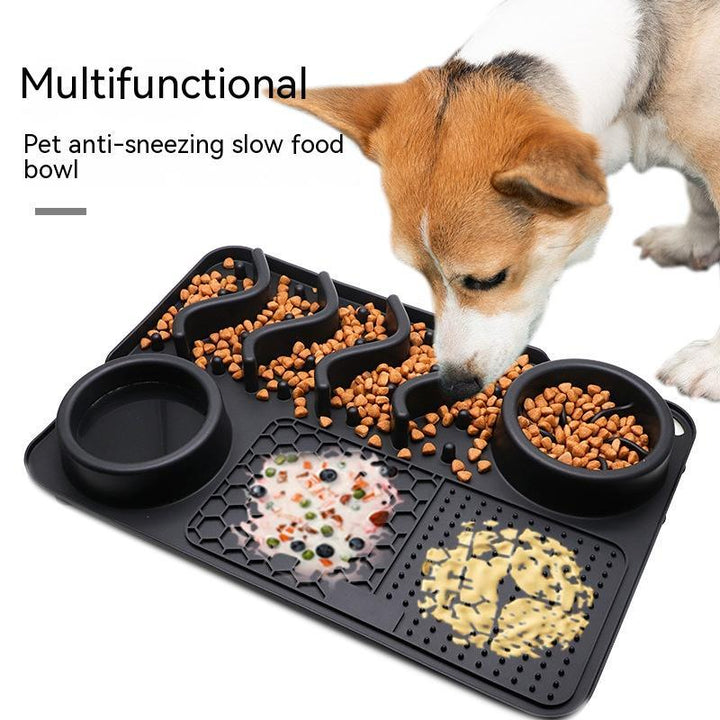 Pet Licking Mat – Slow Feeder for Dogs & Cats | Anxiety Relief & Dental Health – grooming kit