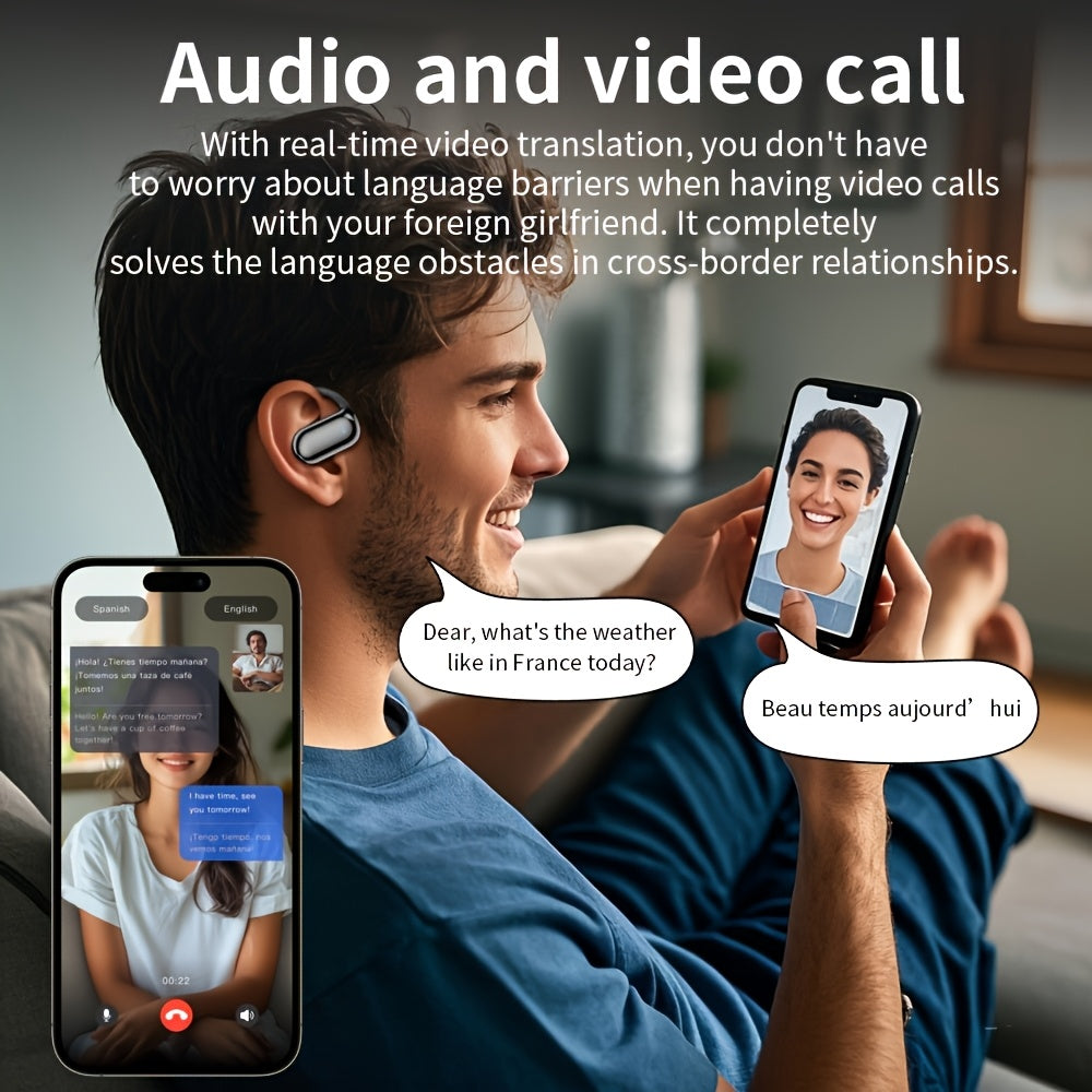 WISEZONE Open-Back Wireless Earbuds | Sports & Calls