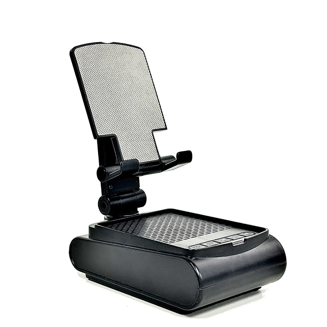 Wireless Speaker Phone Stand – Stereo Sound with Bass Boost