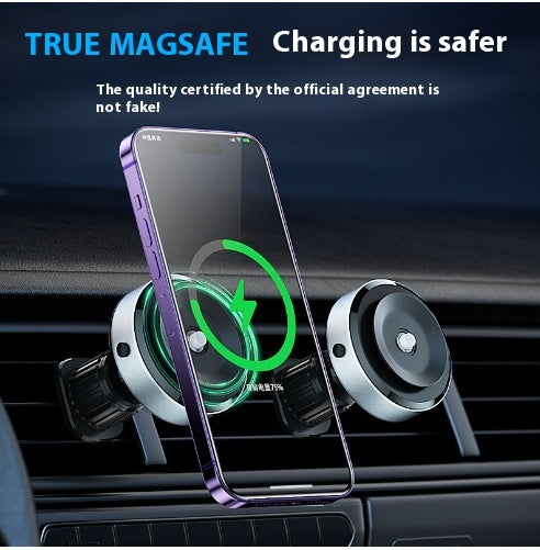 Double-Sided Magnetic Car Phone Mount | Vacuum Suction
