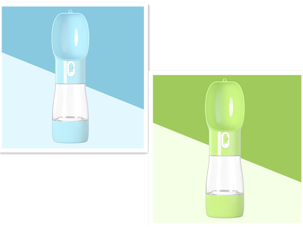 2-in-1 Pet Water Bottle & Food Dispenser – Leakproof Travel Bottle for Dogs & Cats – grooming kit