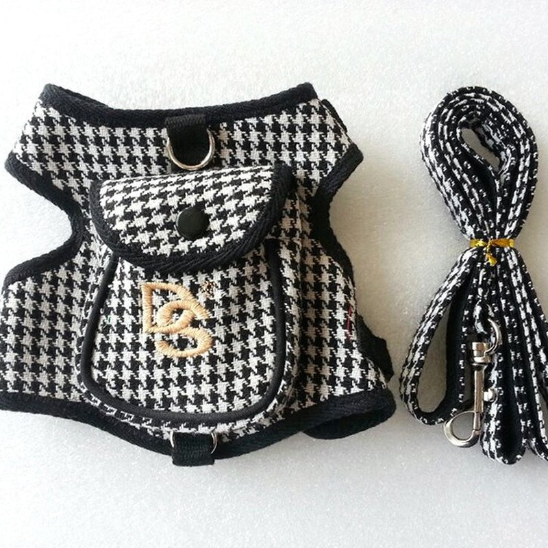 Korean-Style Cotton Dog Vest – Breathable Pet Outfit for Small & Medium Dogs