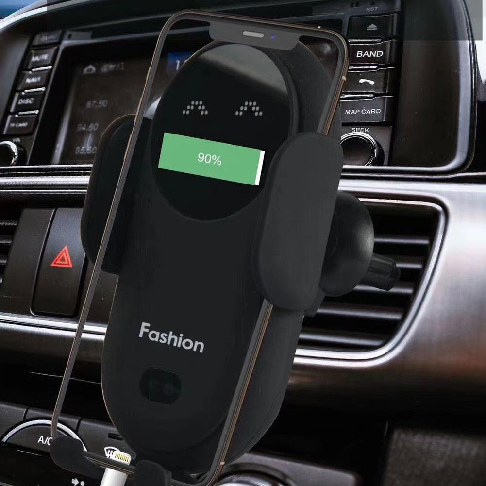 Infrared Sensor Wireless Car Charger – Auto-Clamp Phone Mount Holder - JEFF's Favorite Picks