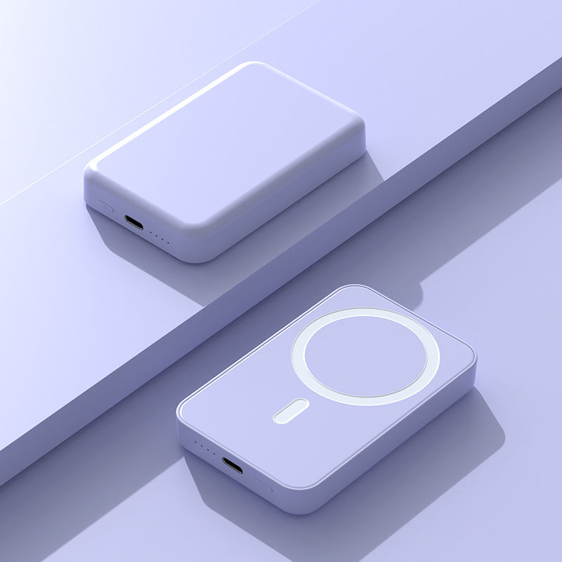 Magnetic Wireless Power Bank – 20W PD Fast Charge for MagSafe & Qi Devices (5000/10000mAh)