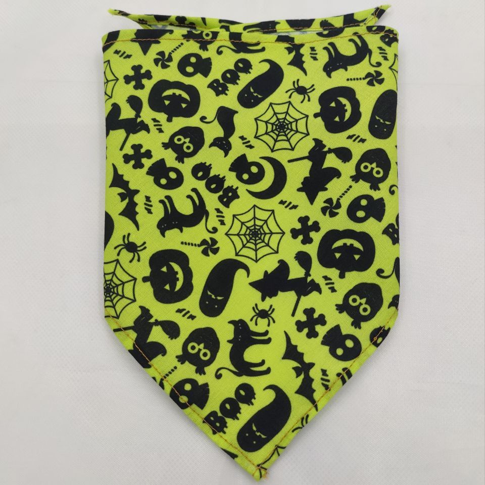 Tie-Dye Pet Bandana – Soft Polyester Dog & Cat Scarf