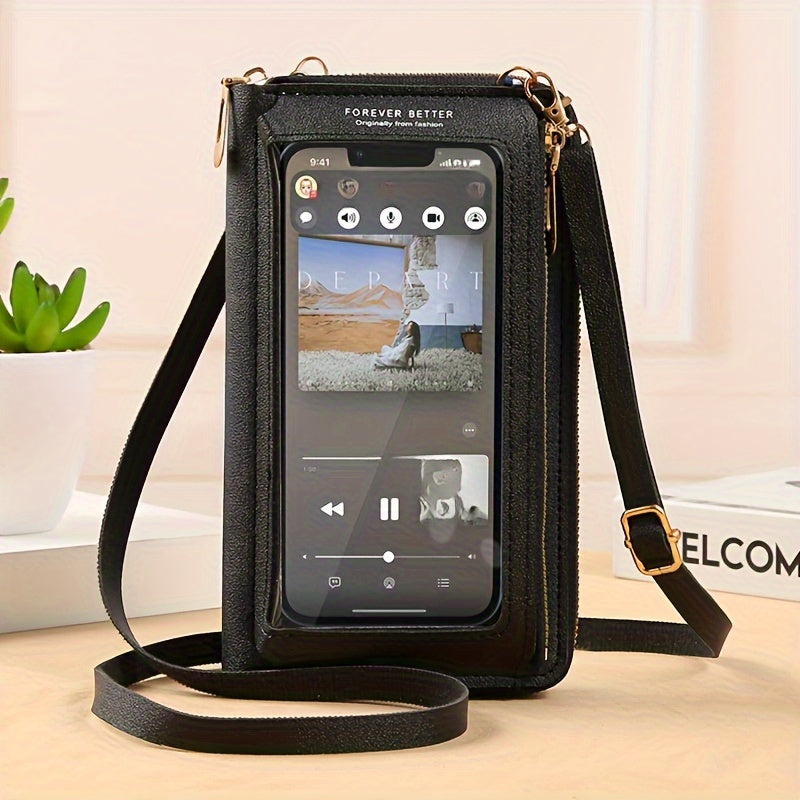 Touchscreen Phone Crossbody Bag – Anti-Theft & Stylish Gift