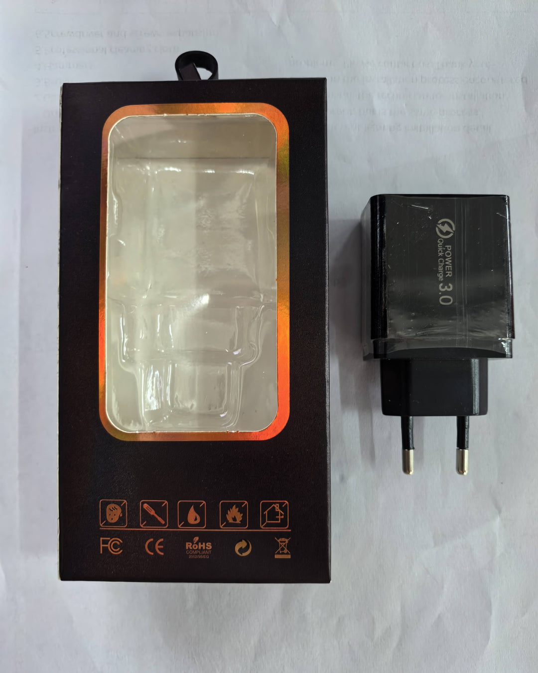 30W USB Wall Charger – 4-Port Fast Charging Station with Smart Chip – power-bank