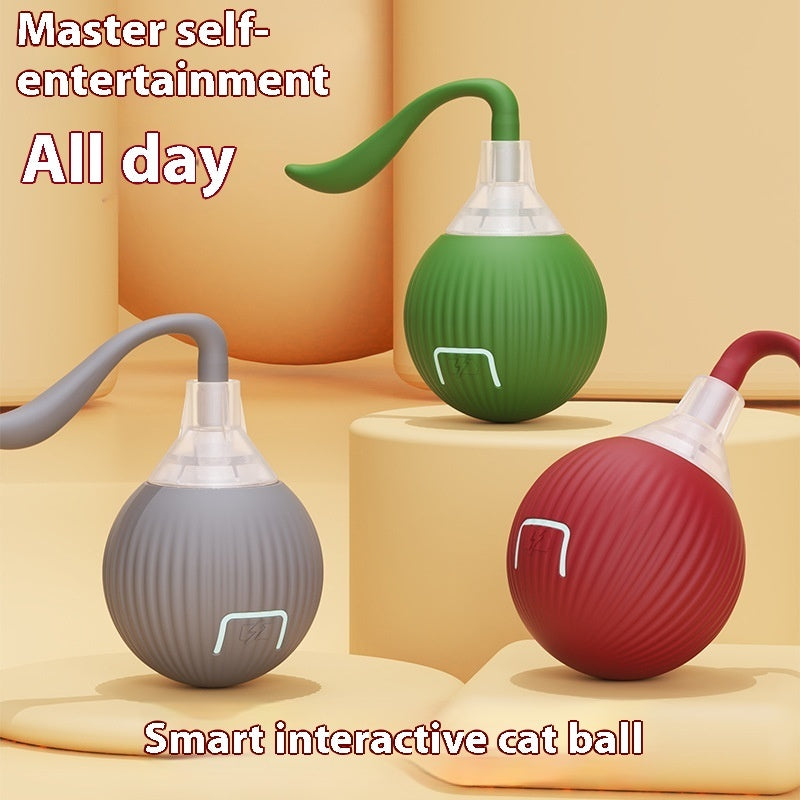 Smart Motion-Activated Cat Toy with Chirping Sound – 3 Modes