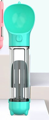 3-in-1 Pet Travel Mug – Water Bottle, Poop Scoop & Food Container – grooming kit