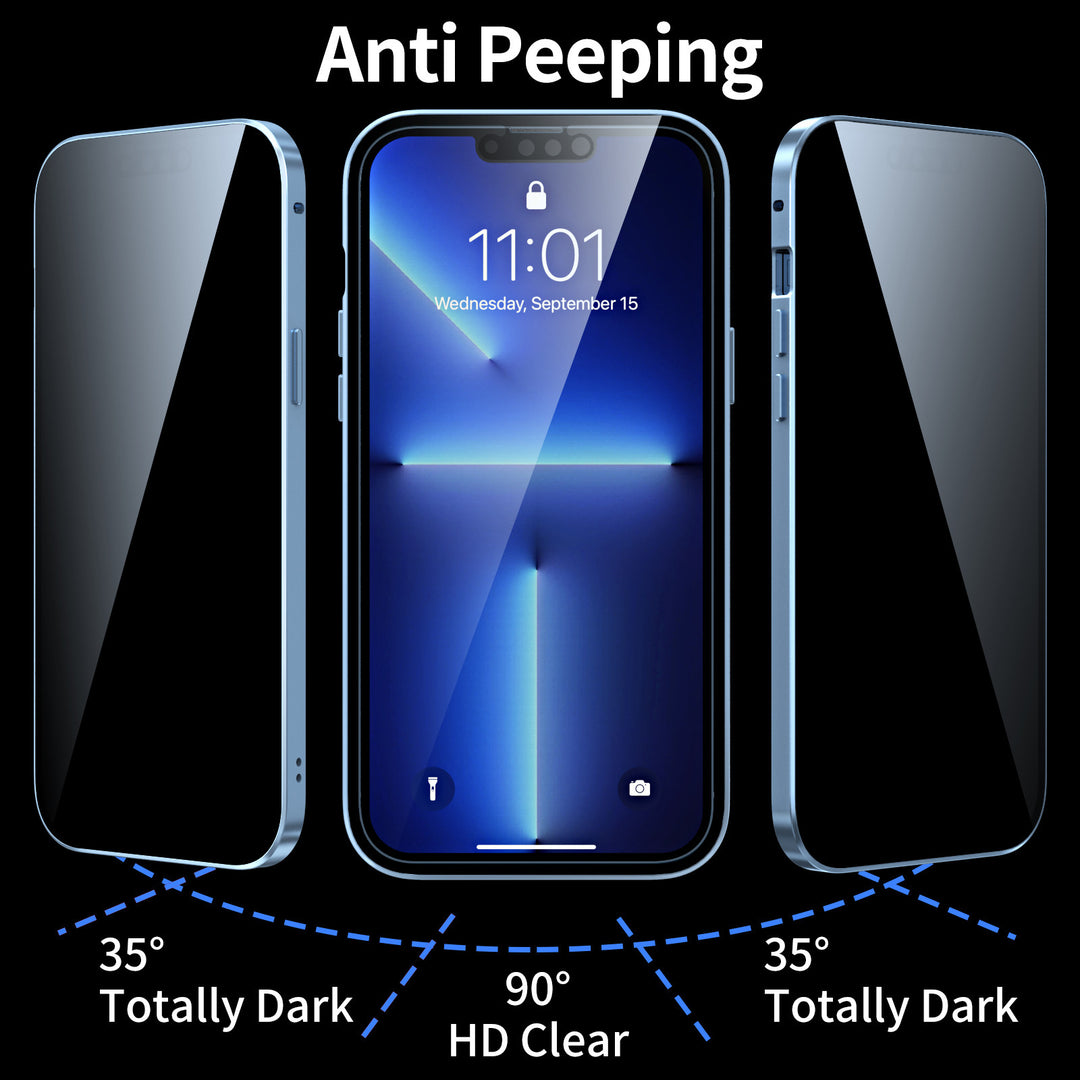 Privacy-proof Magneto Phone Case Double Sided Metal Frame - JEFF's Favorite Picks
