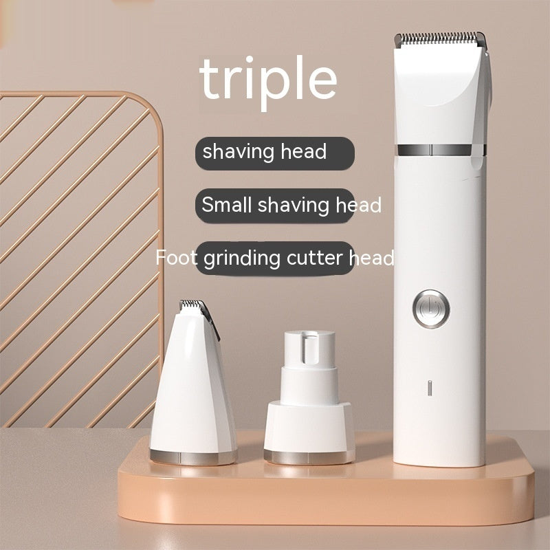 2-in-1 / 3-in-1 / 4-in-1 Dog Grooming Clippers – USB Rechargeable & Quiet – grooming kit