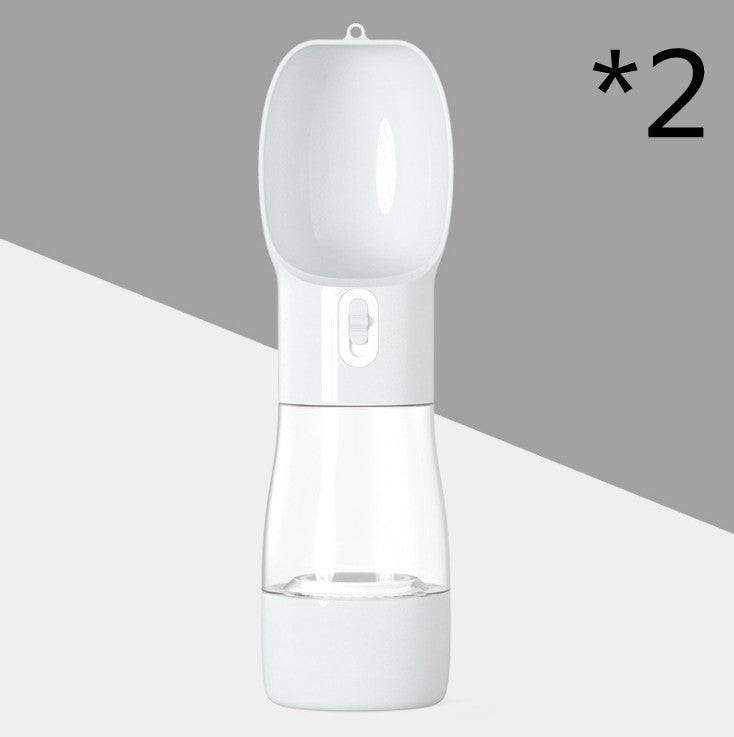 2-in-1 Pet Water Bottle & Food Dispenser – Leakproof Travel Bottle for Dogs & Cats – grooming kit
