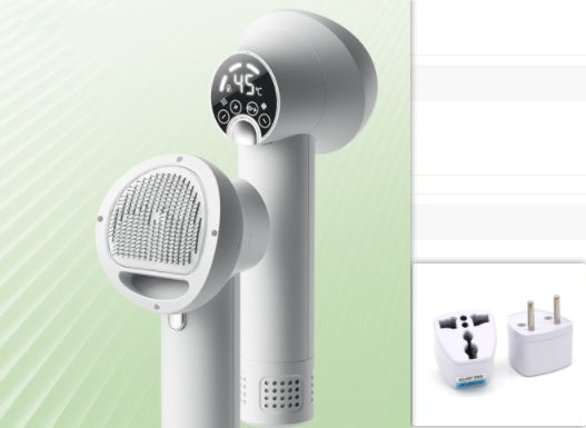 NEX 2-in-1 Smart Pet Hair Dryer with Comb – Quiet Grooming Tool for Dogs & Cats
