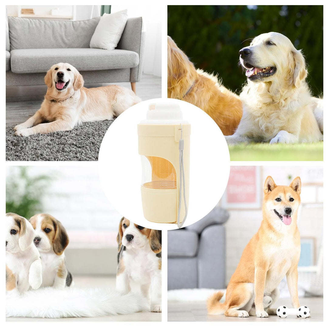 2-in-1 Pet Water & Food Bottle – Leakproof Travel Feeder for Dogs & Cats – grooming kit