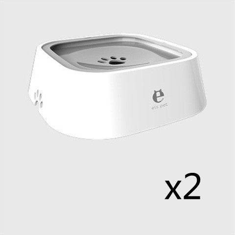 1.5L Floating Pet Water Bowl – No-Spill Slow Feeder for Cats & Dogs – grooming kit