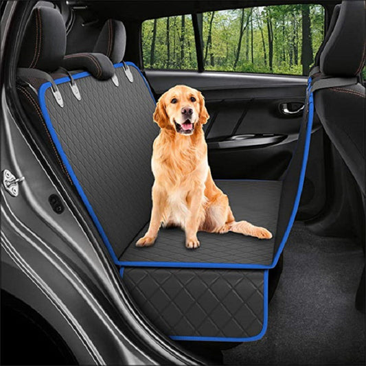 Waterproof Dog Car Seat Cover – Mesh Window, Anti-Slip, Universal Fit – grooming kit