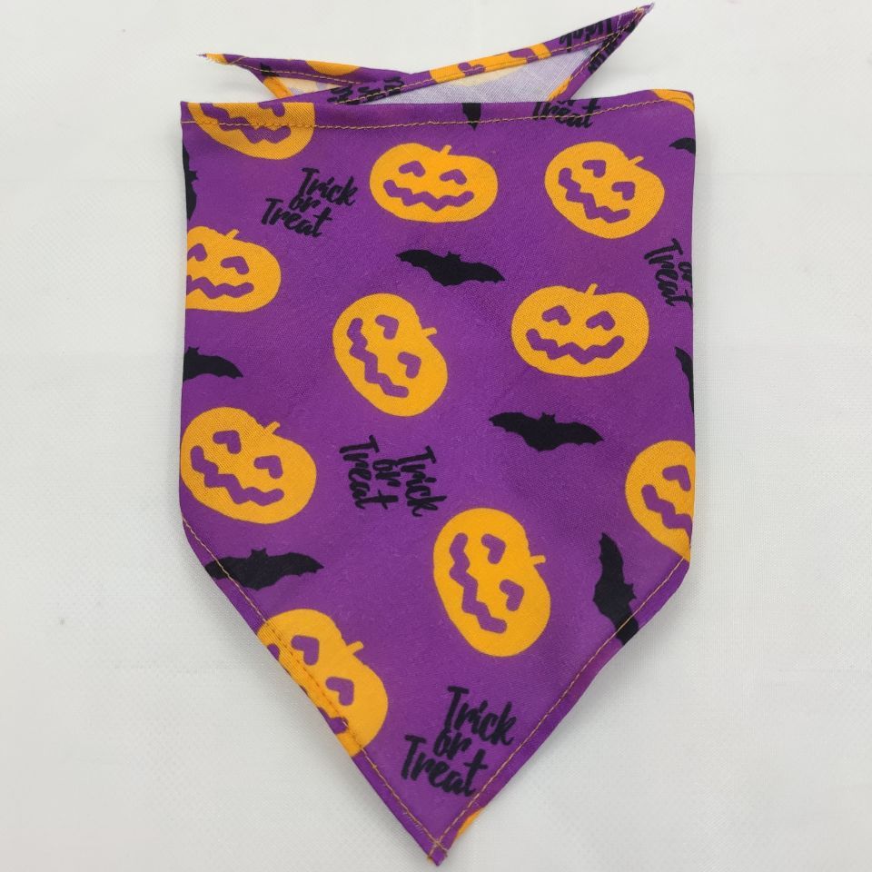 Tie-Dye Pet Bandana – Soft Polyester Dog & Cat Scarf