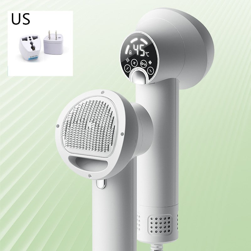 NEX 2-in-1 Smart Pet Hair Dryer with Comb – Quiet Grooming Tool for Dogs & Cats
