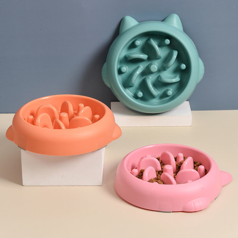 Slow Feeder Dog Bowl – Anti-Choking, Maze Design for Healthy Eating