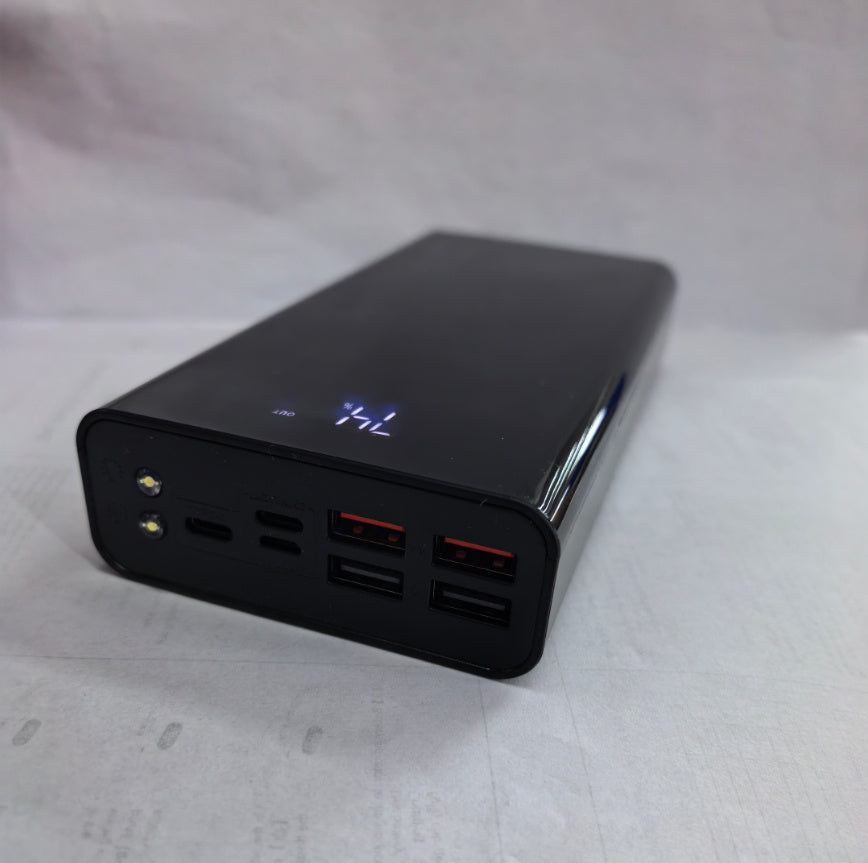 30,000mAh Power Bank – Dual USB Fast Charger with LCD Display – power-bank