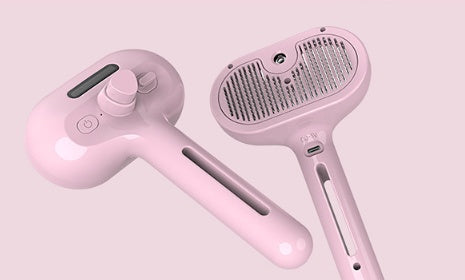 RK56 Self-Cleaning Pet Brush with Mist Spray – Detangle & Hydrate