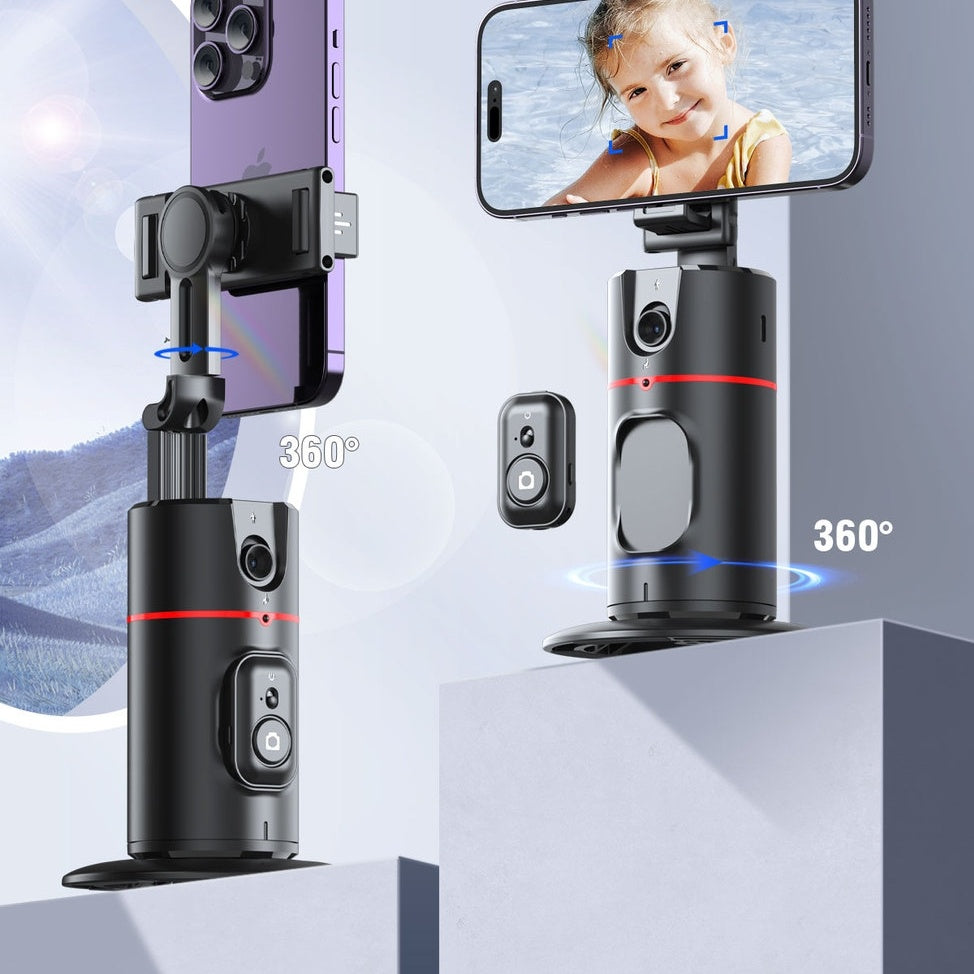 360° AI Tracking Phone Stabilizer | Facial Recognition – tech-gadget