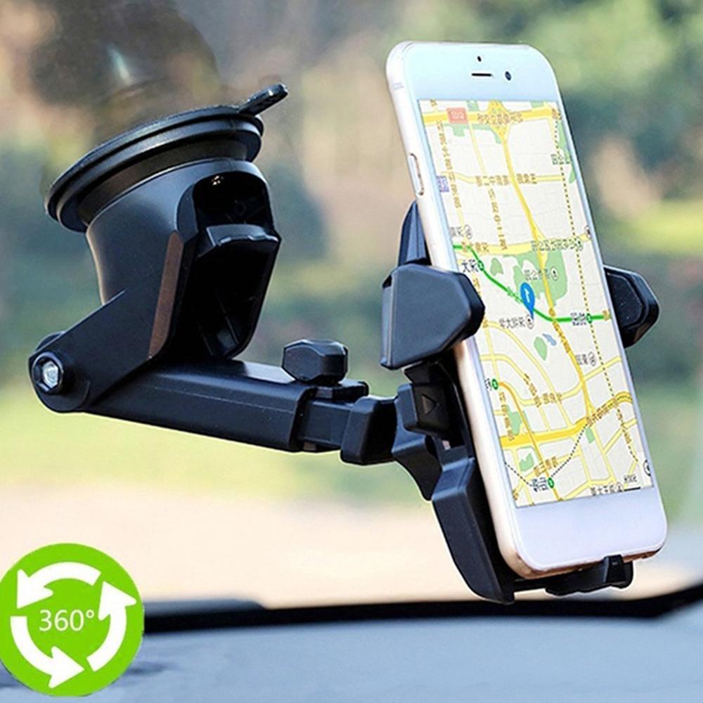 360° Rotating Windshield Car Phone Mount – Suction Cup Holder – car-accessory