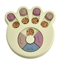 Interactive Puzzle Feeder Bowl – Slow Eating for Dogs & Cats