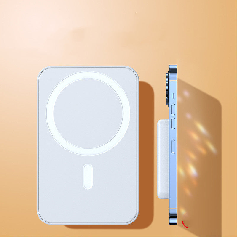 Magnetic Wireless Power Bank – 20W PD Fast Charge for MagSafe & Qi Devices (5000/10000mAh)